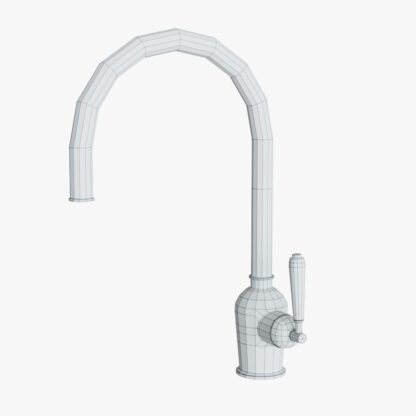 kitchen mixer tap faucet 3d model