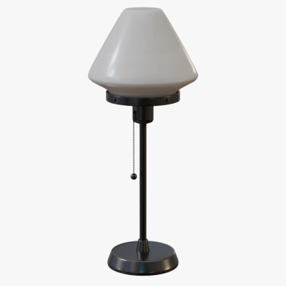 table lamp light bulb 3d mode