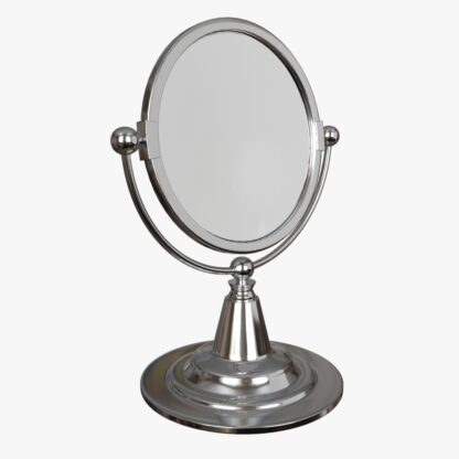 tabletop vanity makeup mirror 3d model