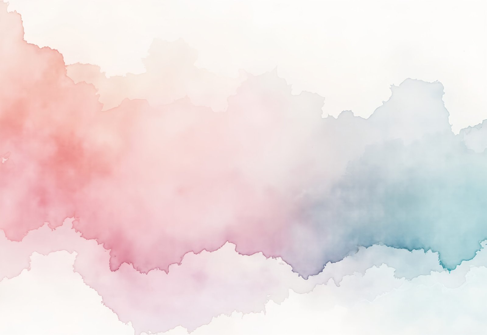 watercolor strokes blending into each other with soft, pastel shades