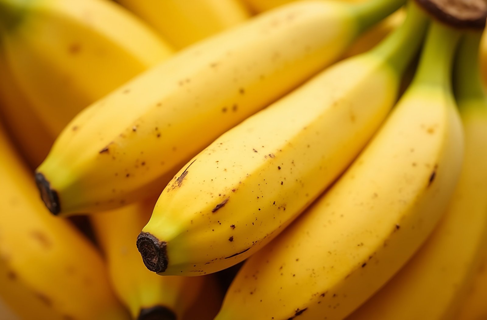 Macro close-up of banana peel texture with detailed speckles—great for food, nutrition, design, and creative visuals
