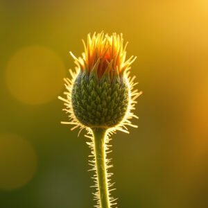 Macro close-up photograph of blanket flower showing vibrant orange and yellow petals in detail