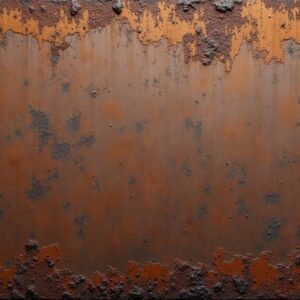 Rusted iron plate background with bolts and rivets – free image for industrial, texture or metal-theme visuals.