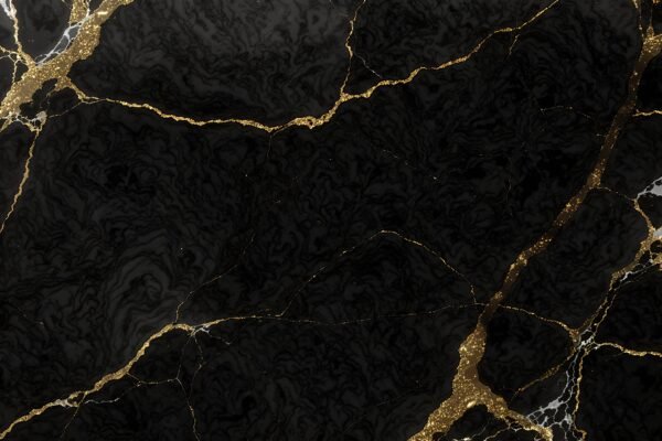 Black marble texture with golden veins—perfect for luxury design, interiors, and elevated branding visuals