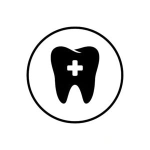 Discover the charm of our sleek B&W flat vector tooth icon, a perfect blend of minimalist design and dental health flair, ideal for any health-related project! Commercial use allowed