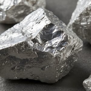 ultra realistic close up image of raw silver metal in its natural form sholuster high detail realistic photography style no text no logos no humans SgfENYgT upscaled